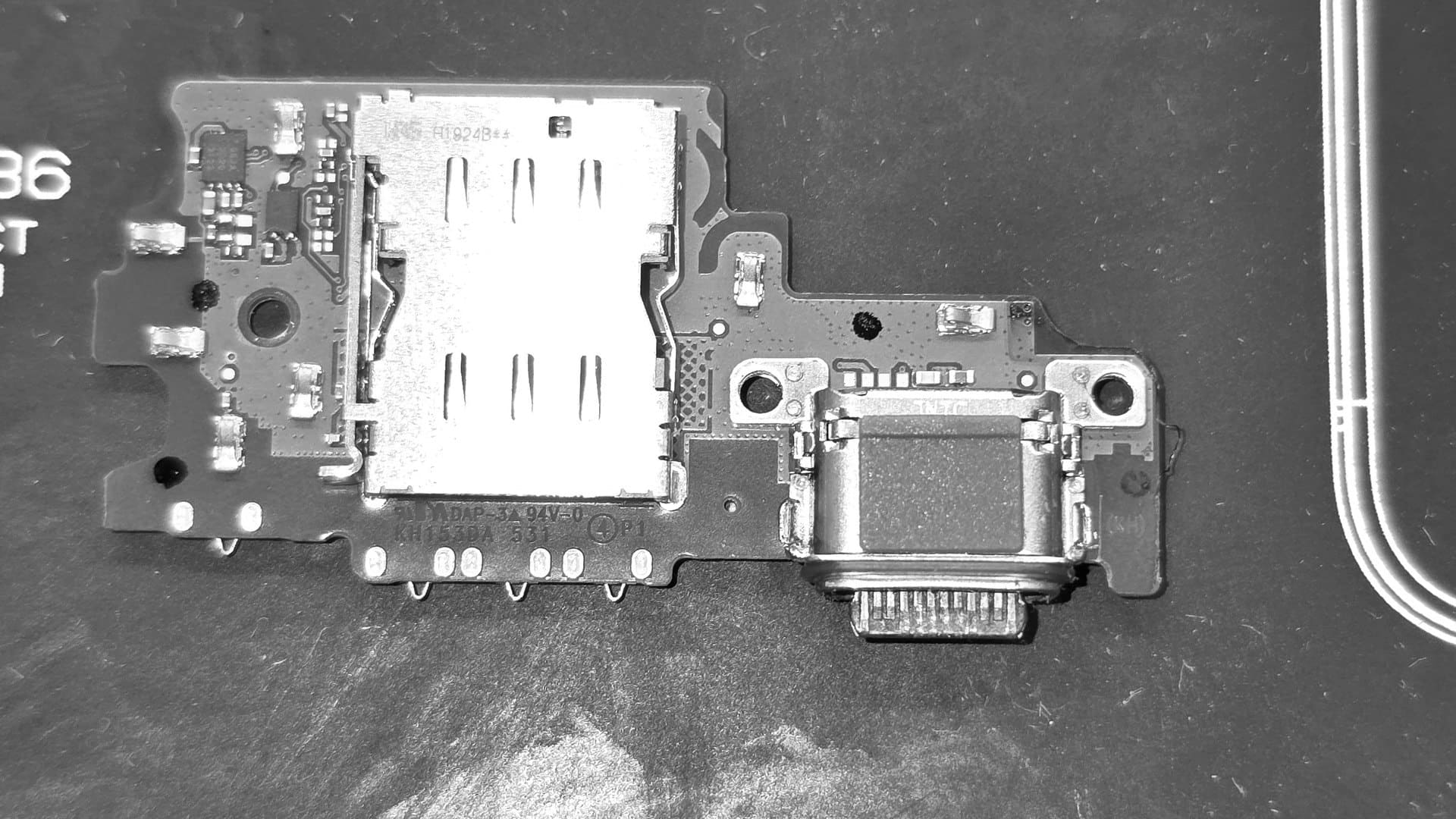 Замена разъёма питания в телефоне